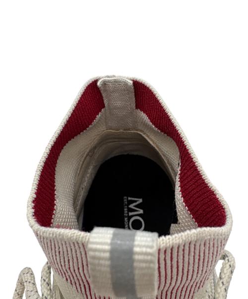 MONCLER（モンクレール）MONCLER (モンクレール) ソックススニーカー ホワイト サイズ:39の古着・服飾アイテム