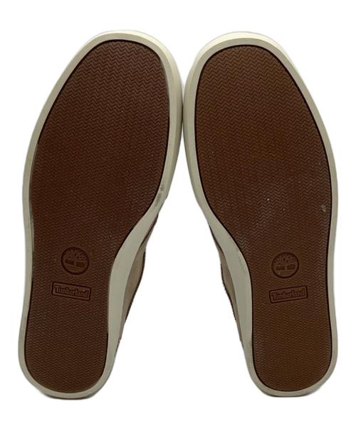 Timberland（ティンバーランド）Timberland (ティンバーランド) モカシンシューズ ベージュ サイズ:27.5cmの古着・服飾アイテム