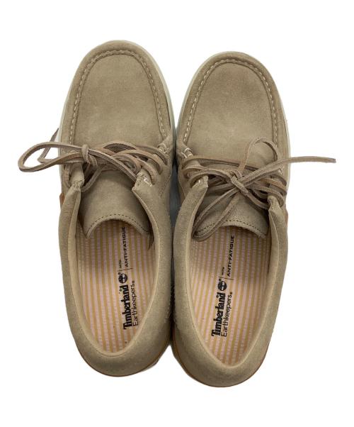 Timberland（ティンバーランド）Timberland (ティンバーランド) モカシンシューズ ベージュ サイズ:27.5cmの古着・服飾アイテム