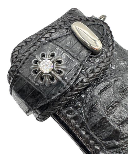 MUD MONKEY（マッド モンキー）mud monkey (マッド モンキー) チェーンウォレット ブラックの古着・服飾アイテム