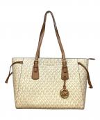 MICHAEL KORSマイケル・コース）の古着「トートバッグ　ボイジャー」｜ホワイト