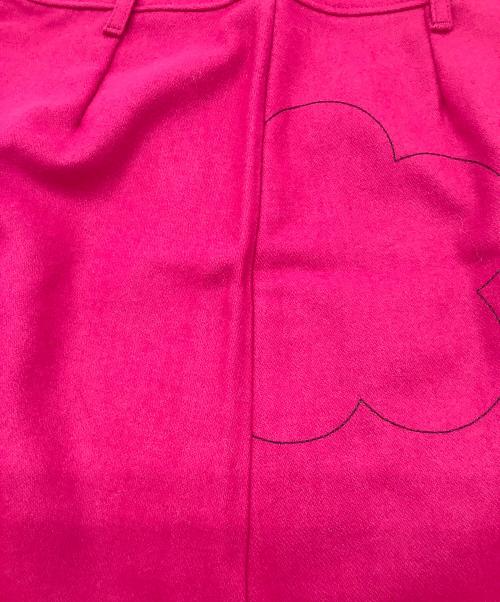 MARY QUANT（マリークヮント）MARY QUANT (マリークヮント) ミニスカート ショッキングピンク サイズ:Mの古着・服飾アイテム