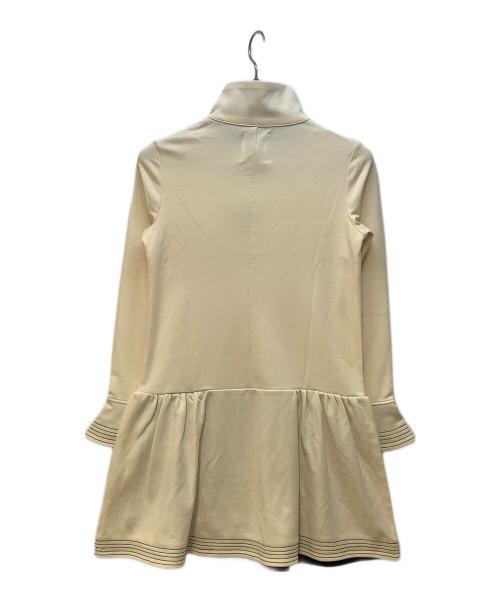 MARY QUANT（マリークヮント）MARY QUANT (マリークヮント) 長袖ワンピース アイボリー サイズ:Mの古着・服飾アイテム