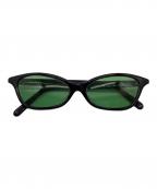 白山眼鏡店ハクサンガンキョウテン）の古着「サングラス」｜ブラック×グリーン