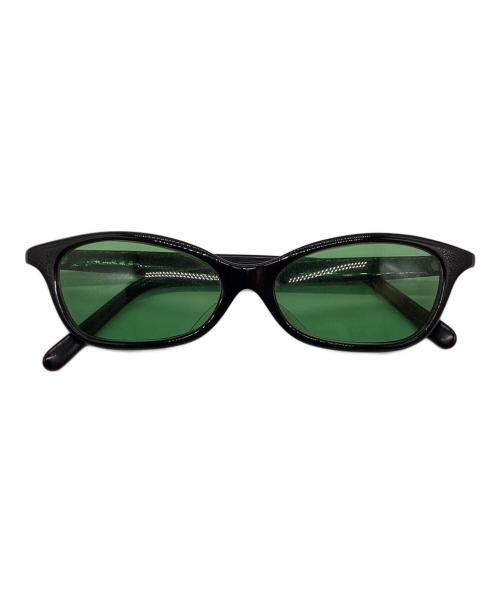 白山眼鏡店（ハクサンガンキョウテン）白山眼鏡店 (ハクサンガンキョウテン) サングラス ブラック×グリーンの古着・服飾アイテム