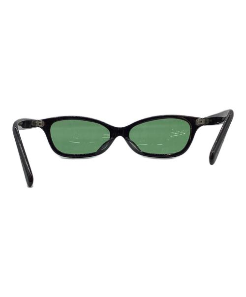 白山眼鏡店（ハクサンガンキョウテン）白山眼鏡店 (ハクサンガンキョウテン) サングラス ブラック×グリーンの古着・服飾アイテム