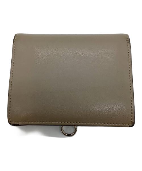 FENDI（フェンディ）FENDI (フェンディ) 2つ折り財布 ベージュの古着・服飾アイテム