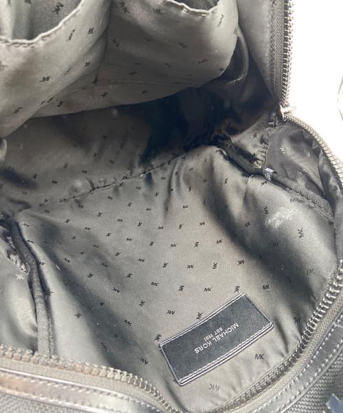 MICHAEL KORS（マイケル・コース）MICHAEL KORS (マイケル・コース) バックパック ブラックの古着・服飾アイテム