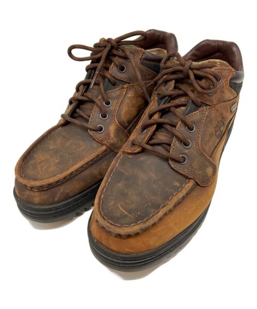 Timberland（ティンバーランド）Timberland (ティンバーランド) モックトゥ ミッド ブーツ キャメル サイズ:27.5の古着・服飾アイテム