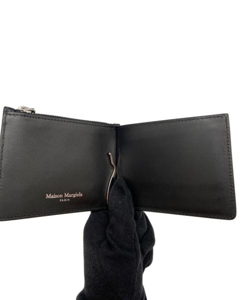 Maison Margiela（メゾンマルジェラ）Maison Margiela (メゾンマルジェラ) マネークリップウォレット ブラックの古着・服飾アイテム