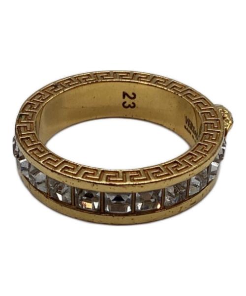 VERSACE（ヴェルサーチェ）VERSACE (ヴェルサーチェ) リング ゴールド サイズ:23号の古着・服飾アイテム