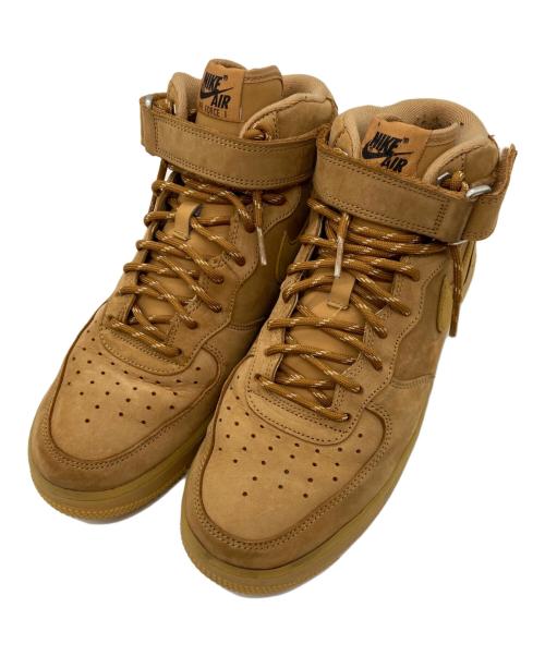 NIKE（ナイキ）NIKE (ナイキ) ミッドカットスニーカー/AIR FORCE1 MID カーキ サイズ:27の古着・服飾アイテム