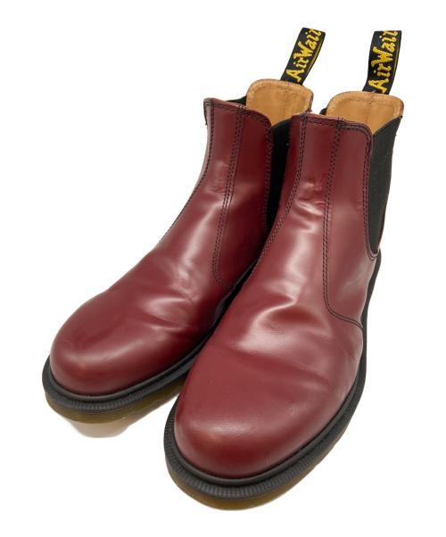 Dr.Martens（ドクターマーチン）Dr.Martens (ドクターマーチン) サイドゴアブーツ/MONOチェルシーブーツ チェリーレッド サイズ:UK10の古着・服飾アイテム