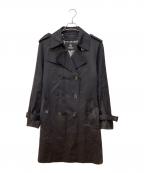 BURBERRY BLACK LABELバーバリーブラックレーベル）の古着「ライナー付トレンチコート」｜ブラック