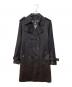 BURBERRY BLACK LABEL（バーバリーブラックレーベル）の古着「ライナー付トレンチコート」｜ブラック