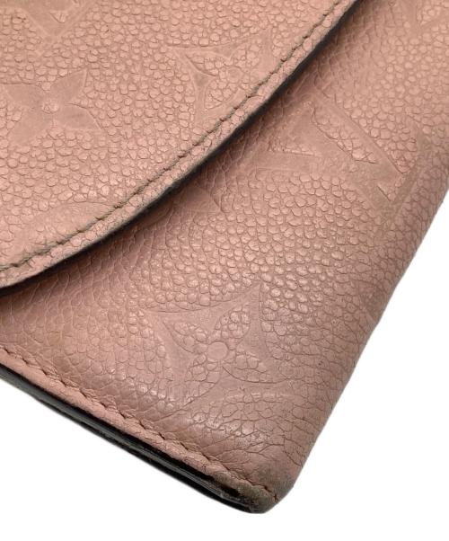 LOUIS VUITTON（ルイ ヴィトン）LOUIS VUITTON (ルイ ヴィトン) 長財布/モノグラム・アンプラント・ポルトフォイユ・エミリー ピンクの古着・服飾アイテム