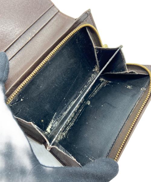 LOUIS VUITTON（ルイ ヴィトン）LOUIS VUITTON (ルイ ヴィトン) 2つ折り財布/ダミエ/ポルトモネ・ビエ・トレゾール ブラウンの古着・服飾アイテム