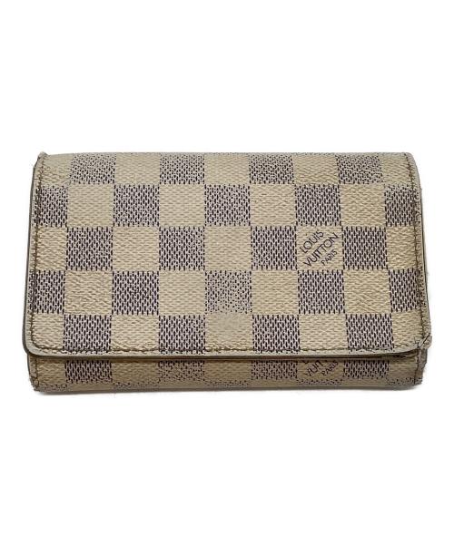 LOUIS VUITTON（ルイ ヴィトン）LOUIS VUITTON (ルイ ヴィトン) 2つ折り財布/ダミエ・アズール・ポルトフォイユ・トレゾール ホワイトの古着・服飾アイテム