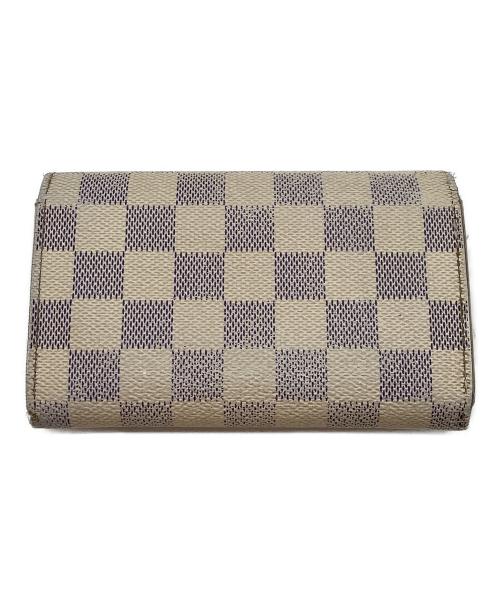 LOUIS VUITTON（ルイ ヴィトン）LOUIS VUITTON (ルイ ヴィトン) 2つ折り財布/ダミエ・アズール・ポルトフォイユ・トレゾール ホワイトの古着・服飾アイテム