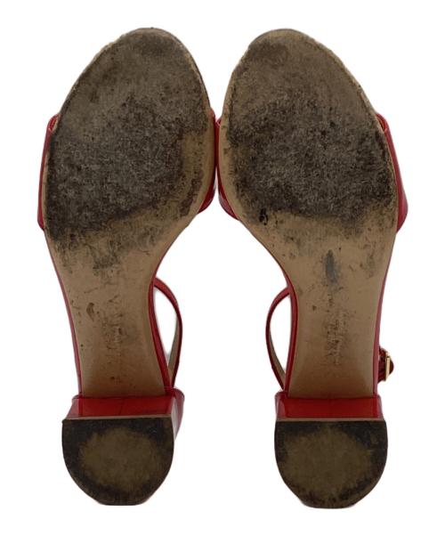Salvatore Ferragamo（サルヴァトーレ フェラガモ）Salvatore Ferragamo (サルヴァトーレ フェラガモ) ストラップサンダル レッド サイズ:24cmの古着・服飾アイテム