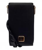 DOLCE & GABBANAドルチェ＆ガッバーナ）の古着「クロスボディバッグ」｜ブラック×ゴールド