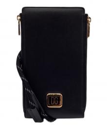 DOLCE & GABBANA（ドルチェ＆ガッバーナ）の古着「クロスボディバッグ」｜ブラック×ゴールド