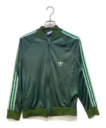 adidas（アディダス）の古着「トラックジャケット」｜グリーン