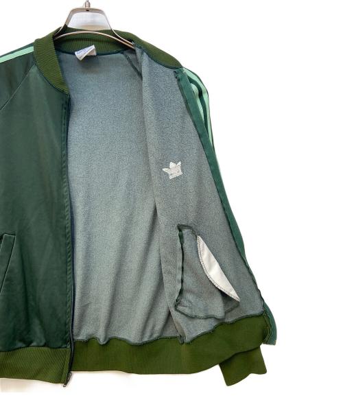 adidas（アディダス）adidas (アディダス) トラックジャケット グリーン サイズ:Mの古着・服飾アイテム