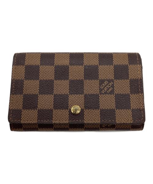 LOUIS VUITTON（ルイ ヴィトン）LOUIS VUITTON (ルイ ヴィトン) 2つ折り財布 ブラウンの古着・服飾アイテム