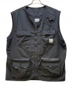 Carhartt WIPカーハート ワーク イン プログレス）の古着「ワークベスト」｜ブラック