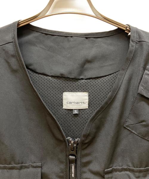 Carhartt WIP（カーハート ワーク イン プログレス）Carhartt WIP (カーハート ワーク イン プログレス) ワークベスト ブラック サイズ:XLの古着・服飾アイテム