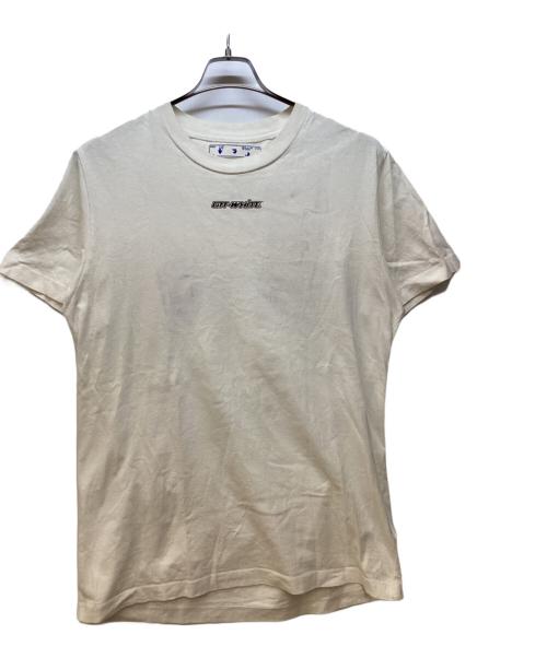 OFFWHITE（オフホワイト）OFFWHITE (オフホワイト) 半袖カットソー ホワイト サイズ:Lの古着・服飾アイテム