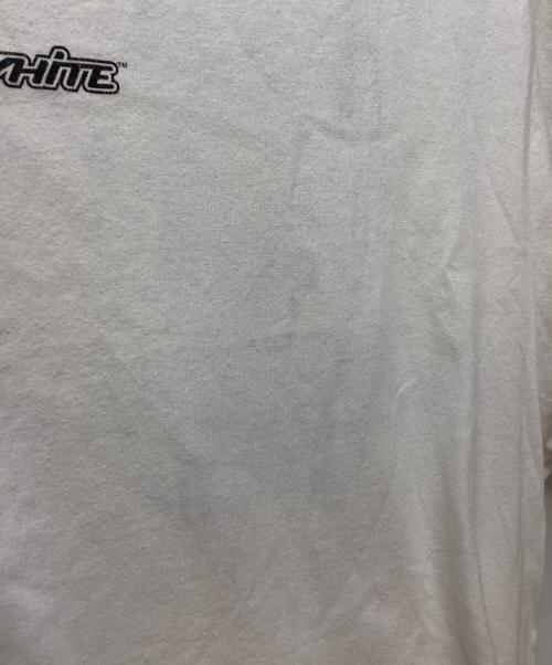 OFFWHITE（オフホワイト）OFFWHITE (オフホワイト) 半袖カットソー ホワイト サイズ:Lの古着・服飾アイテム