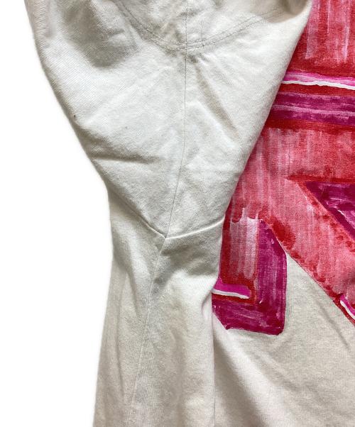 OFFWHITE（オフホワイト）OFFWHITE (オフホワイト) 半袖カットソー ホワイト サイズ:Lの古着・服飾アイテム