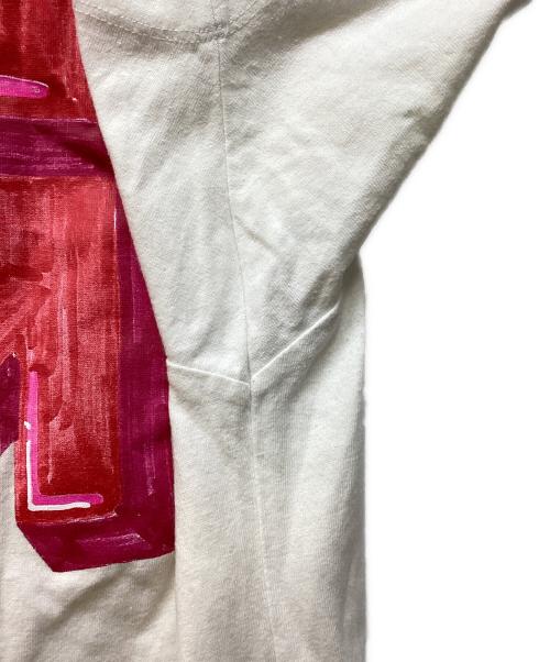 OFFWHITE（オフホワイト）OFFWHITE (オフホワイト) 半袖カットソー ホワイト サイズ:Lの古着・服飾アイテム