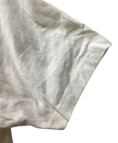 OFFWHITE（オフホワイト）OFFWHITE (オフホワイト) 半袖カットソー ホワイト サイズ:Lの古着・服飾アイテム