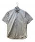 BALENCIAGA（バレンシアガ）の古着「半袖シャツ/バックロゴプリントBDシャツ」｜ブルー