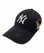 GUCCI×MLBグッチ×エムエルビー）の古着「キャップ」｜ブラック