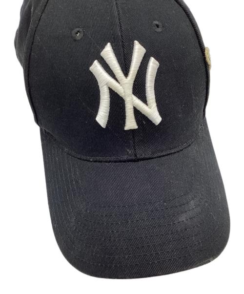 GUCCI（グッチ）GUCCI (グッチ) MLB (エムエルビー) キャップ ブラックの古着・服飾アイテム