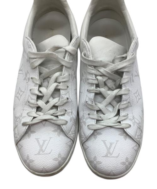 LOUIS VUITTON（ルイ ヴィトン）LOUIS VUITTON (ルイ ヴィトン) ローカットスニーカー/ルクセンブルグ ホワイト サイズ:27.5の古着・服飾アイテム