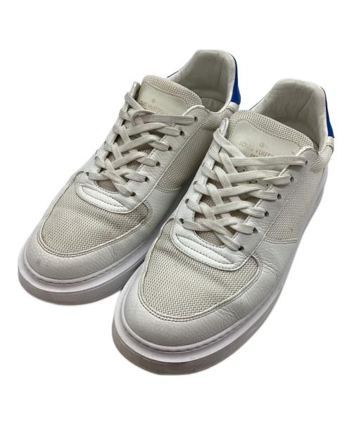 LOUIS VUITTON（ルイ ヴィトン）LOUIS VUITTON (ルイ ヴィトン) ローカットスニーカー/ビバリーヒルズ ホワイト×ブルー サイズ:81/2の古着・服飾アイテム