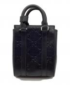 GUCCIグッチ）の古着「ショルダーバッグ」｜ブラック