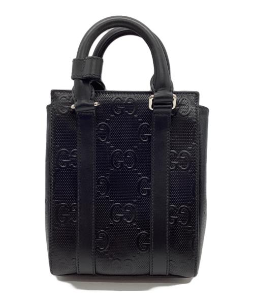 GUCCI（グッチ）GUCCI (グッチ) ショルダーバッグ ブラックの古着・服飾アイテム