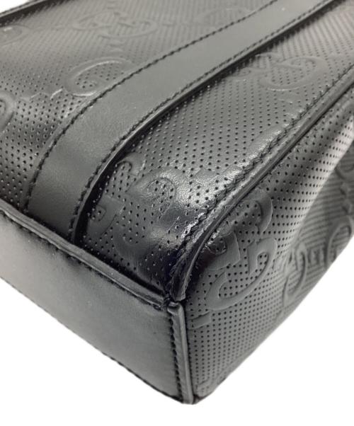 GUCCI（グッチ）GUCCI (グッチ) ショルダーバッグ ブラックの古着・服飾アイテム