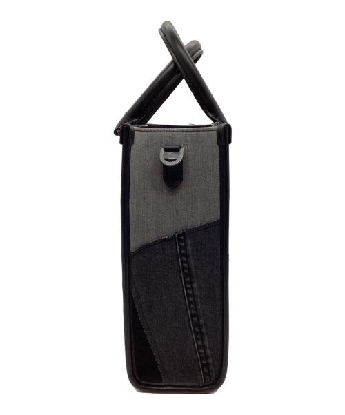 DOLCE & GABBANA（ドルチェ＆ガッバーナ）DOLCE & GABBANA (ドルチェ＆ガッバーナ) 2WAYショルダーバッグ ブラック×グレーの古着・服飾アイテム