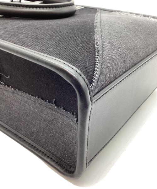 DOLCE & GABBANA（ドルチェ＆ガッバーナ）DOLCE & GABBANA (ドルチェ＆ガッバーナ) 2WAYショルダーバッグ ブラック×グレーの古着・服飾アイテム