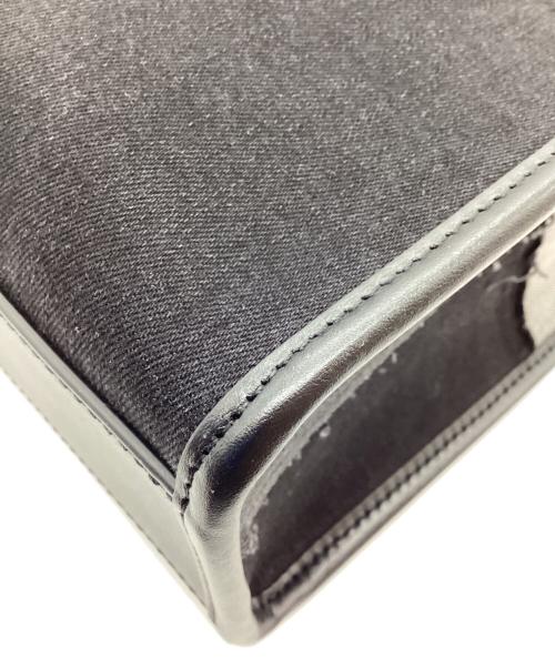 DOLCE & GABBANA（ドルチェ＆ガッバーナ）DOLCE & GABBANA (ドルチェ＆ガッバーナ) 2WAYショルダーバッグ ブラック×グレーの古着・服飾アイテム