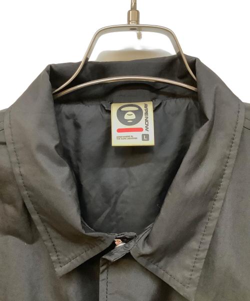 Aape BY A BATHING APE（エーエイプ バイ アベイシングエイプ）AAPE BY A BATHING APE (エーエイプ バイ アベイシングエイプ) ナイロンジャケット ブラック サイズ:Lの古着・服飾アイテム