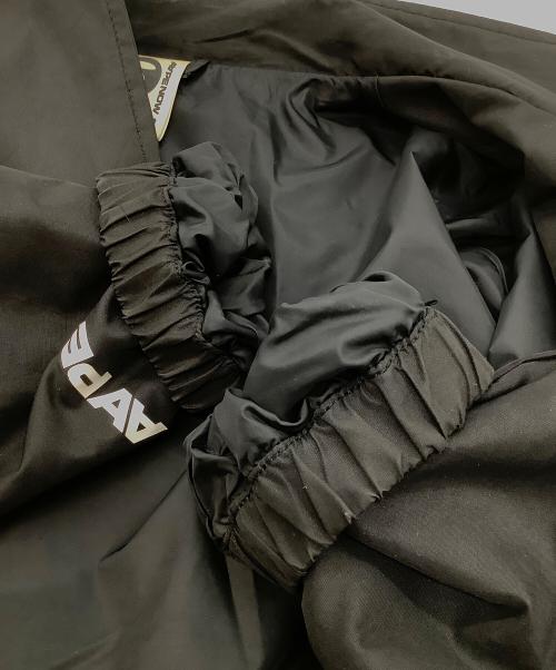 Aape BY A BATHING APE（エーエイプ バイ アベイシングエイプ）AAPE BY A BATHING APE (エーエイプ バイ アベイシングエイプ) ナイロンジャケット ブラック サイズ:Lの古着・服飾アイテム