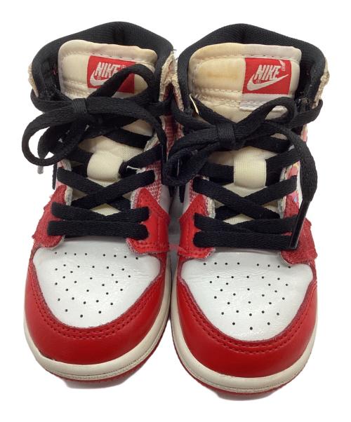 NIKE（ナイキ）NIKE (ナイキ) Spider Man (スパイダーマン) ハイカットスニーカー レッド サイズ:13cmの古着・服飾アイテム